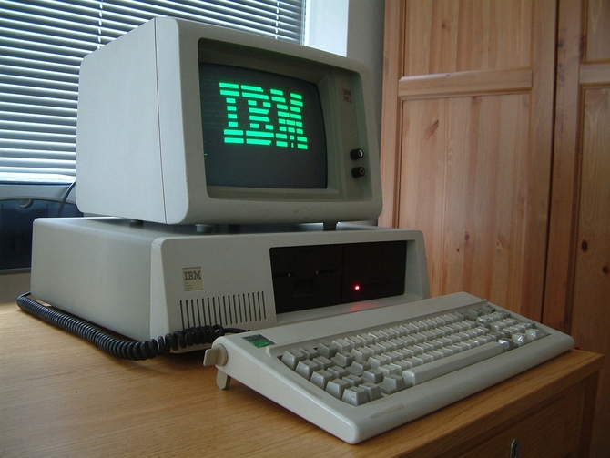 IBM Personal Computer XT - фотография Рубена де Рийке